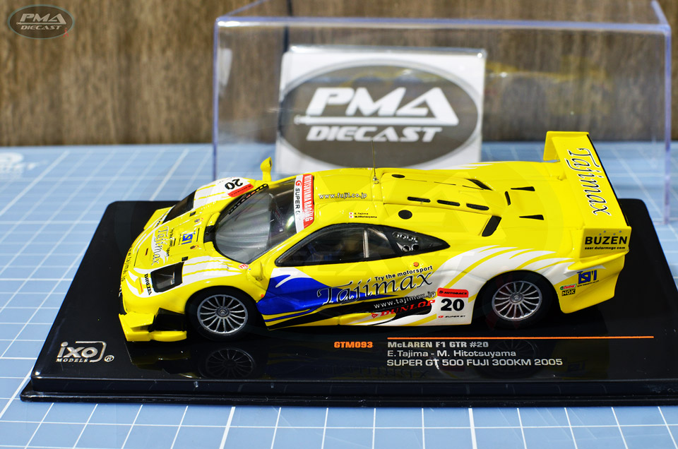 EIICHI TAJIMA, MIKIO HITOTSUYAMA 2005 HITOTSUYAMA RACING MCLAREN F1 GTR 1:43
